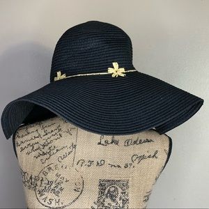 Merona floppy hat Black